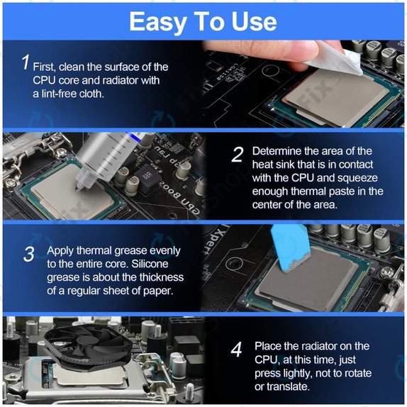 Pasta termoprzewodząca Halnziye HY510, 30g