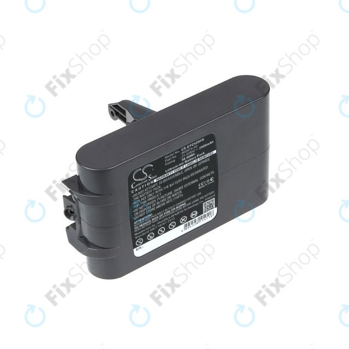 Bateria do Dyson DC-seria, V6, 965874-02, Li-Ion, 21,6V 2500mAh, HQ