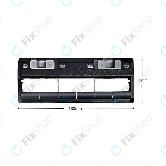 Pokrywa szczotki głównej do Ecovacs Deebot N-series, T-series, X1-series, Ozmo-series, Czarny, Black