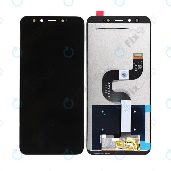 Wyświetlacz do Xiaomi Mi A2 (Mi 6X), Ekran dotykowy bez ramki, Czarny, Black, TFT