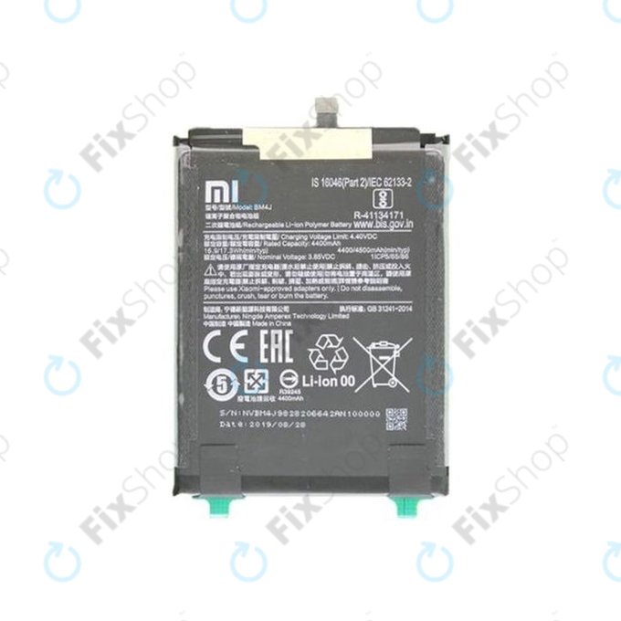 Bateria do Xiaomi Redmi Note 8 Pro, BM4J, 4500mAh, 46BM4JA030H8, Genuine Service Pack