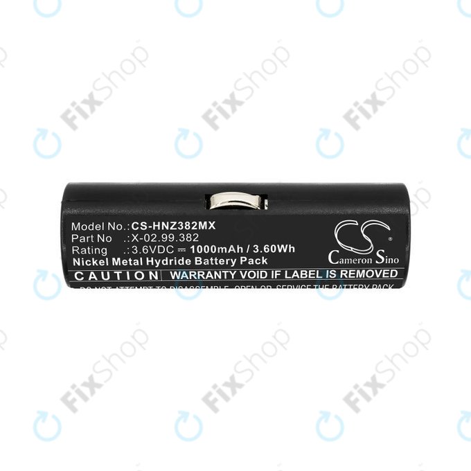 Bateria do Heine Ophthalmoscope Beta 200, 1000mAh, Ni-MH, 3.6V, X-02.99.382, HQ