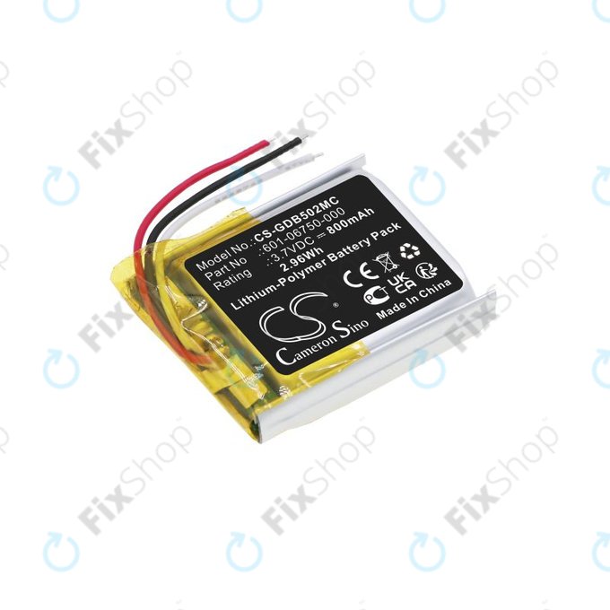 Bateria do GoPro Hero 4 Session, Hero 5 Session, 800mAh, Li-Pol, 3.7V, 601-06750-000, HQ