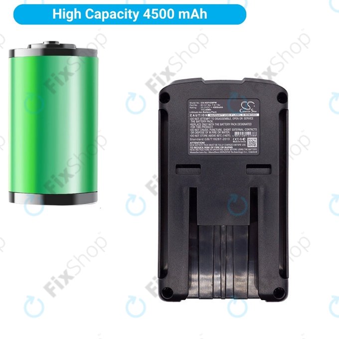 Bateria do Kärcher BV 5/1, BP, T 9/1 BP, EF426, BV 5/1 Bp, Li-Ion, 25,2V 4500mAh, HQ