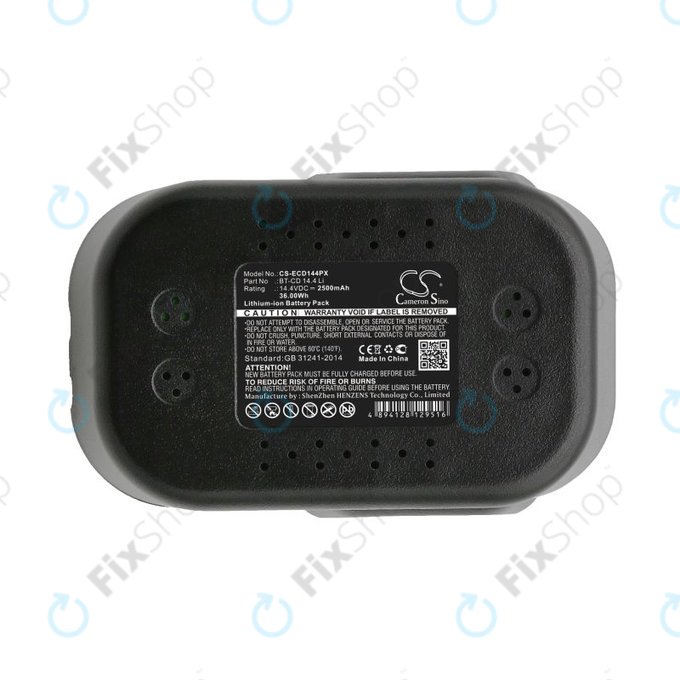 Bateria do Einhell BT-CD 14.4 Li, 2500mAh, Li-Ion, 14.4V, BT-CD 14.4 Li, HQ