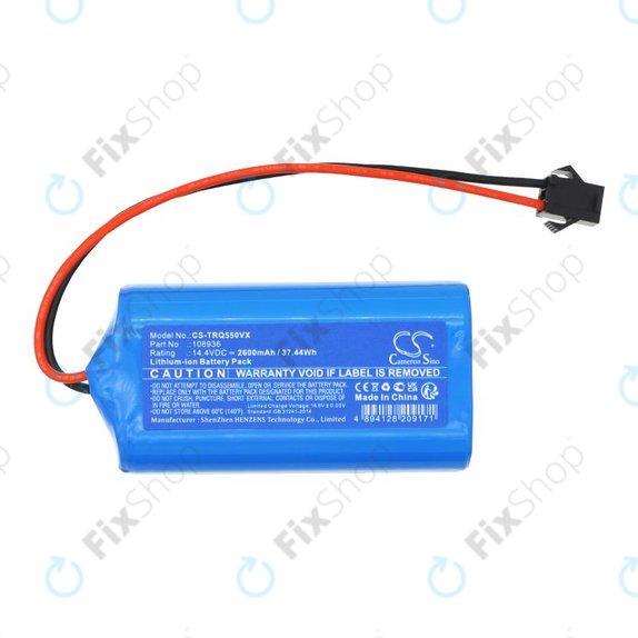 Bateria do Tesla Robostar IQ550, 2600mAh, Li-Ion, 14.4V, 106936, HQ