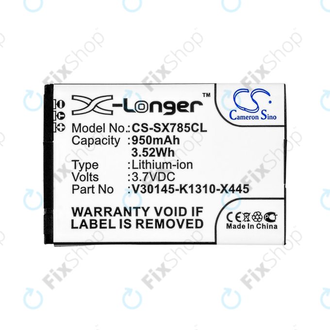 Bateria do Siemens Gigaset, Openstage, SL, 950mAh, Li-Ion, 3.7V, V30145-K1310-X445, HQ