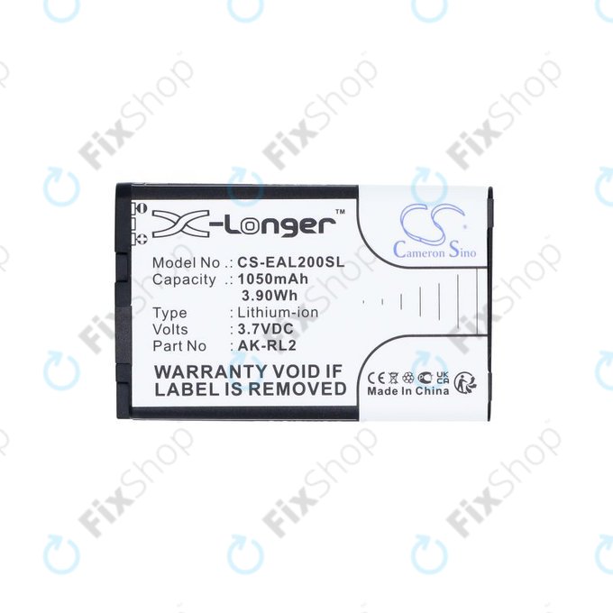 Bateria do Emporia Essence Plus, Talk comfort, V20, 1050mAh, Li-Ion, 3.7V, AK-RL2, HQ
