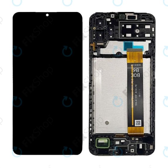 Wyświetlacz do Samsung A13 A135F, Ekran dotykowy z ramką, TFT