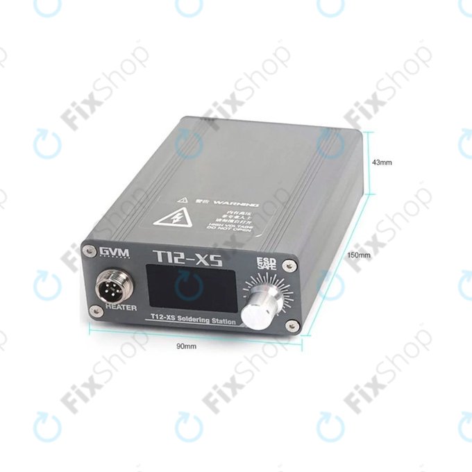 Stacja lutownicza, GVM T12-XS