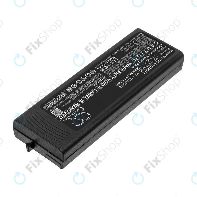 Bateria do EADS P3G, TPH700, 2300mAh, Li-Ion, 7.4V, HR7742AAA02, HQ