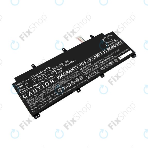 Bateria do Asus ROG Flow X13 GV301QE-K6008, 3950mAh, Li-Pol, 15.48V, C41N2009, HQ
