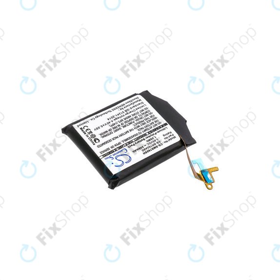 Bateria dla Samsung Gear S3 Frontier R760, R765, 350mAh, Li-Pol, 3.85 V, EB-BR760, HQ