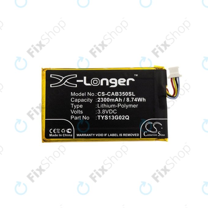 Bateria dla Caterpillar CAT B35, 2300mAh, Li-Pol, 3.8 V, TYS13G02Q, HQ