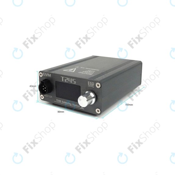 Stacja lutownicza na gorące powietrze do napraw elektroniki, Quick 859D+