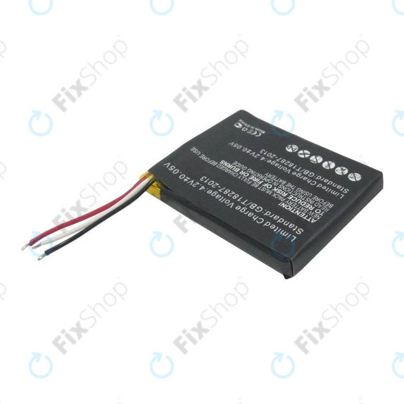Bateria do GoPro Wifi Remote, 350mAh, Li-Pol, 3.7V, YD362937P, HQ
