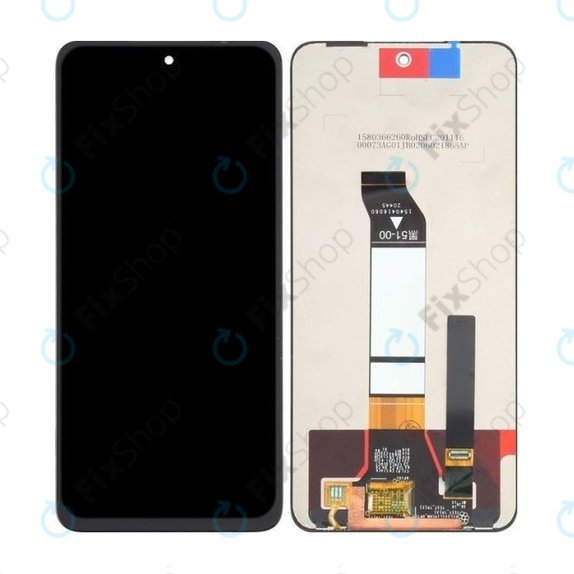 Wyświetlacz do Xiaomi Redmi Note 10 5G, Note 10T 5G, Ekran dotykowy bez ramki, TFT