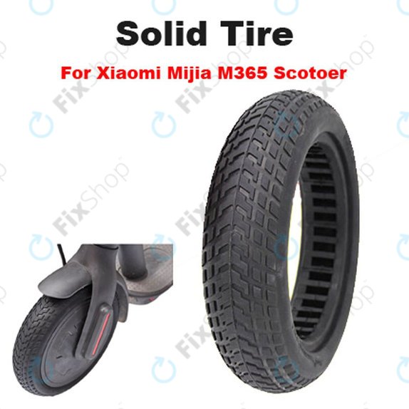 Wytrzymala solidna opona bezdetkowa do Xiaomi Mi Electric Scooter 1S, 2 M365, Essential, Pro, Pro 2, Czarny, Black
