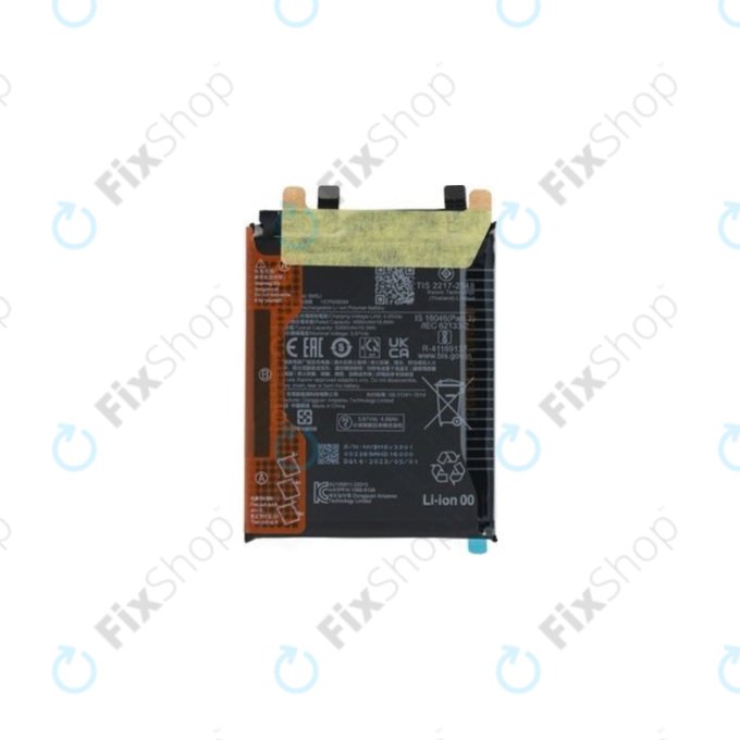 Bateria do Xiaomi 12T, 12T Pro, BM5J, 5000mAh, 001652GMD1A000, 46020000CW1G, Genuine Service Pack