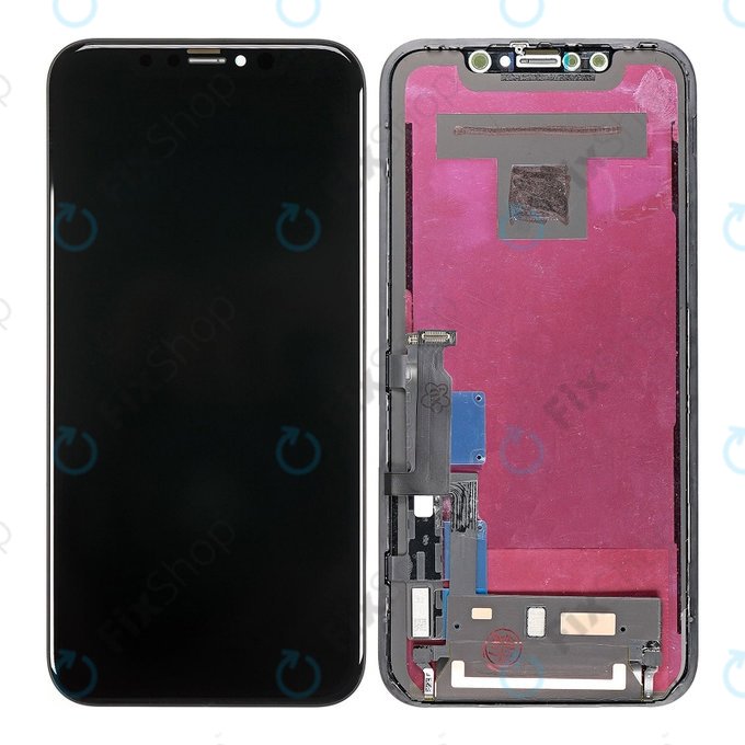 Wyświetlacz dla iPhone XR, Ekran dotykowy z ramką, Refurbished