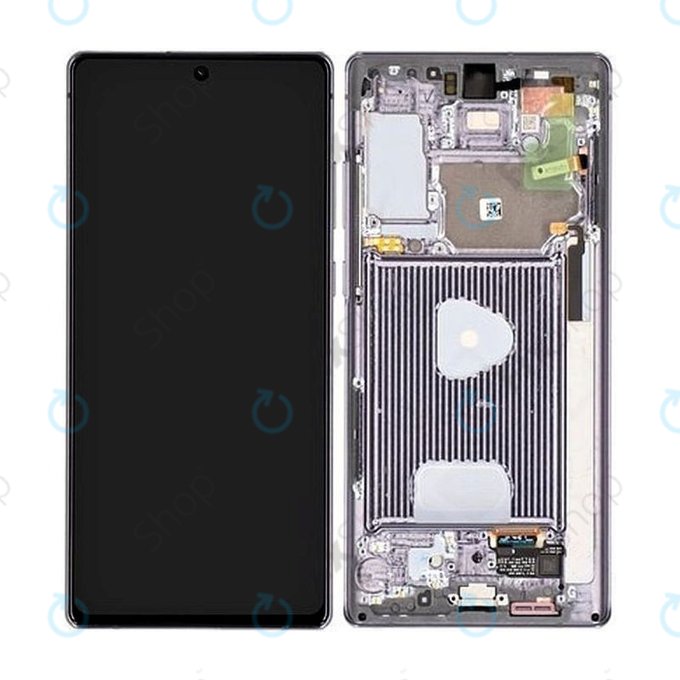 Wyświetlacz OLED do Samsung Note 20 N980B, Ekran dotykowy z ramką, Czarny, Black