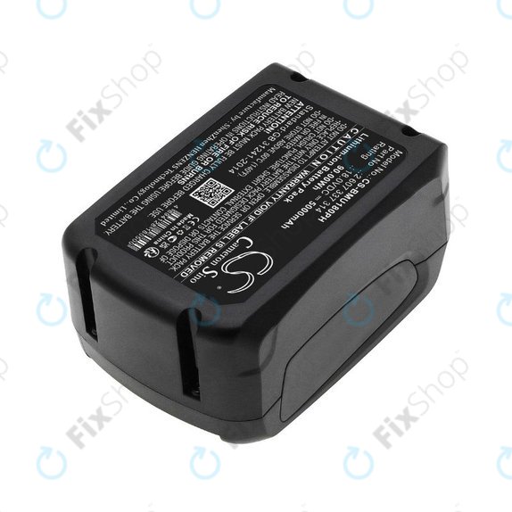 Bateria do Bosch 18V, 2 607 337 314, Li-Ion, 18.0V, 5000mAh, HQ