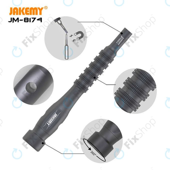 Profesjonalny zestaw narzędzi naprawczych DIY 45w1, Jakemy JM-8174