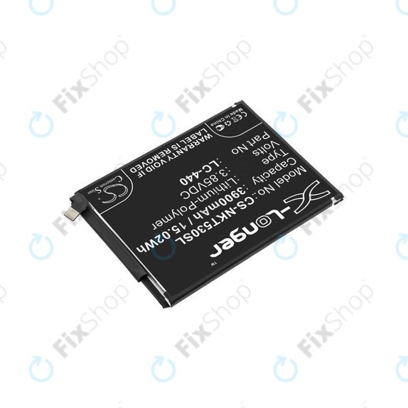 Bateria dla Nokia 5.3, 3900mAh, Li-Pol, 3.85 V, LC-440, HQ