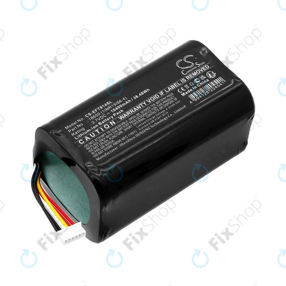 Bateria do Eufy Cam 2 Pro, T8140r, 10400mAh, Li-Ion, 3.7V, 18650 (1INR19/66-4), HQ