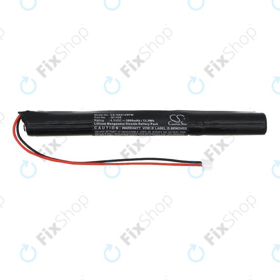 Bateria do Hilti 120-ME, GX 120 ME, 3000mAh, Li-MnO2, 4.5V, 381458, HQ