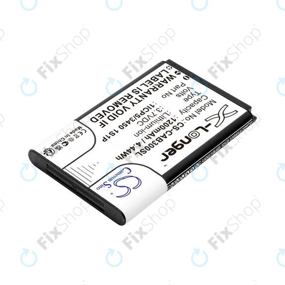 Bateria do Cat B30, 1200mAh, Li-Ion, 3.7V, 1ICP5/3450 1S1P, HQ