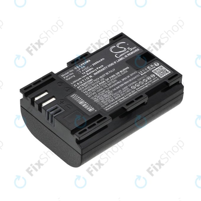 Bateria do Canon EOS 5D Mark II, EOS 7D, EOS 70D, 2000mAh, Li-Ion, 7.4V, LP-E6, HQ