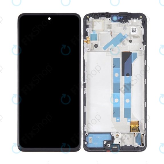 Wyświetlacz OLED do Xiaomi Redmi Note 12 Pro 4G 2209116AG, Ekran dotykowy z ramką