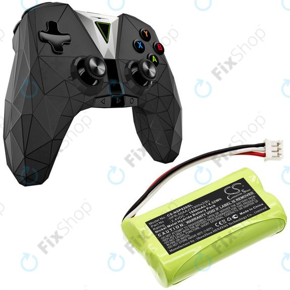 Bateria do Nvidia P2920, Nvidia Shield Game Controller, 1800mAh, Ni-MH, 2.4V, HFR-50AAJY1900x2(B), HQ
