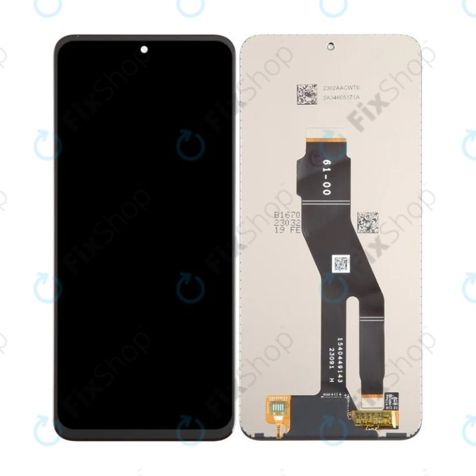 Wyświetlacz do Honor 90 Lite 5G, Ekran dotykowy bez ramki, TFT