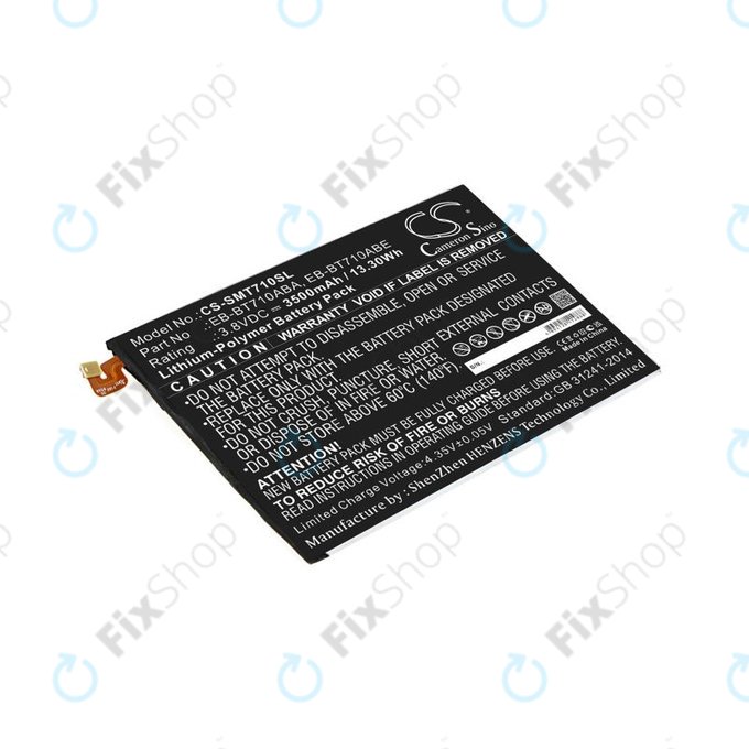 Bateria do Samsung Galaxy Tab S2 8.0, 3500mAh, Li-Pol, 3.8V, EB-BT710ABA, HQ