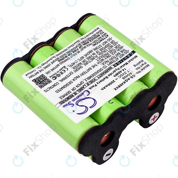 Bateria do AEG Electrolux AG406, AG406 Ni-MH 7,2V 2000mAh HQ