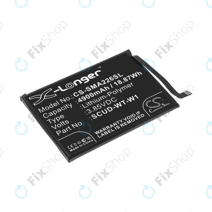 Bateria dla Samsung A22 5G A226B, 4900mAh, Li-Pol, 3.85 V, SCUD-WT-W1, HQ