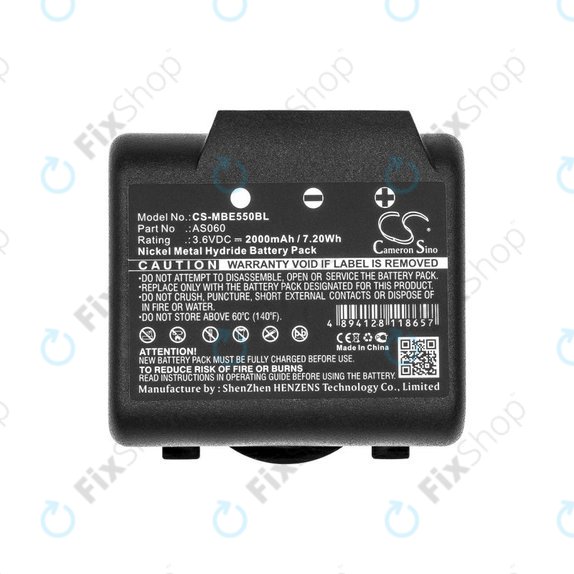 Bateria do Imet BE5500, 2000mAh, Ni-MH, 3.6V, AS060, HQ