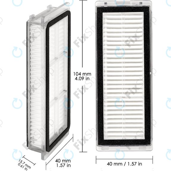 Filtr HEPA, 2 szt. do Xiaomi Dreame L20 Ultra, X20 Pro, X20 Pro Plus