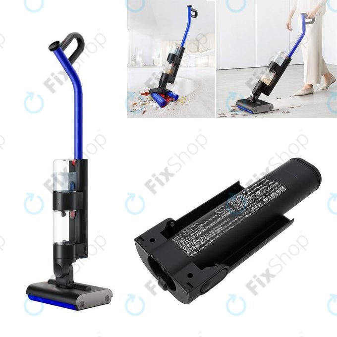 Bateria do Dyson WashG1 Wet Floor Cleaner, 2350mAh, Li-Ion, 14.8V, 452646, HQ