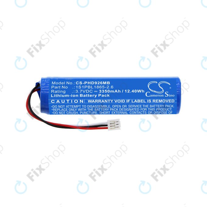 Bateria do Philips Avent SCD923P, SCD923/26, Avent SCD923, 3350mAh, Li-ion, 3.7V, 1S1PBL1865-2.6, HQ