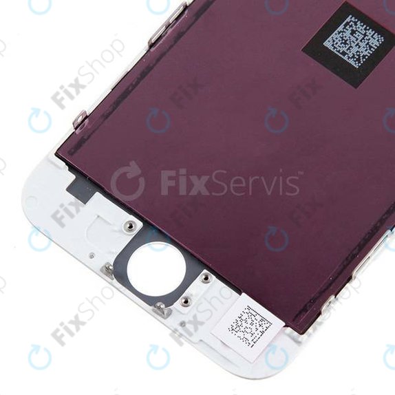 Wyświetlacz dla iPhone 6, White, Ekran dotykowy z ramką