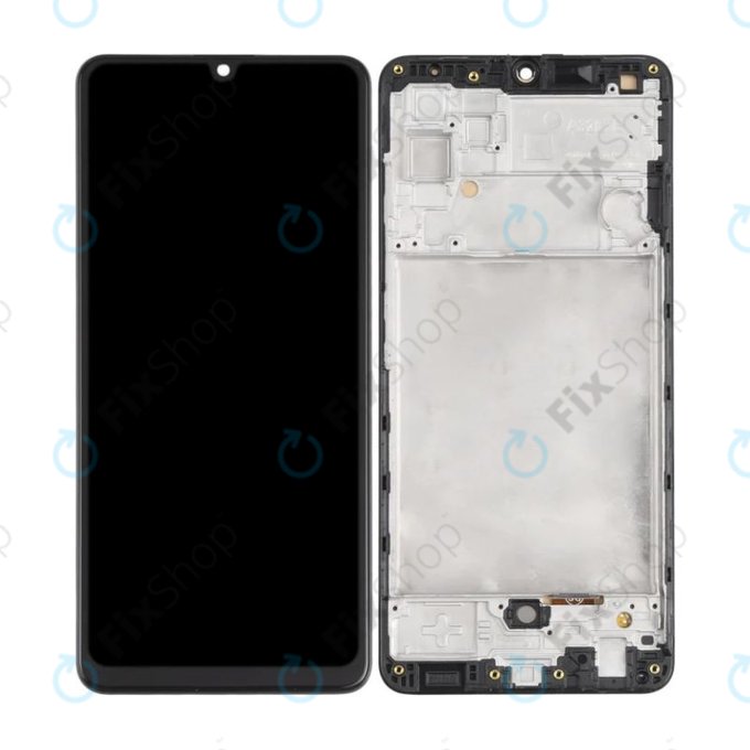 Wyświetlacz do Samsung A32 4G A325F, Ekran dotykowy z ramką, TFT