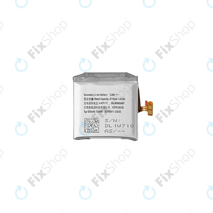 Bateria do Samsung Watch 6 47mm Classic R960, R965, GH43-05162A, EB-BR965ABY, 425mAh, Genuine Service Pack