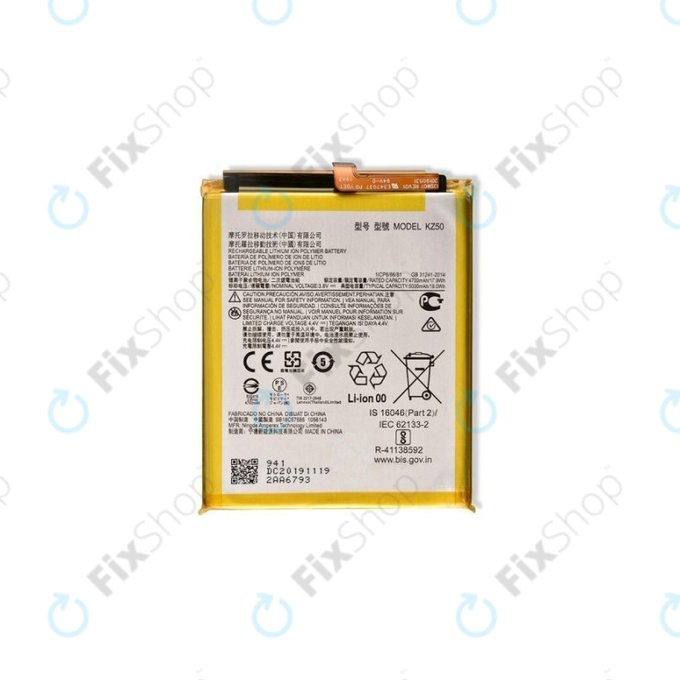 Bateria do Motorola Moto G8 Power XT2041, KZ50, 5000mAh