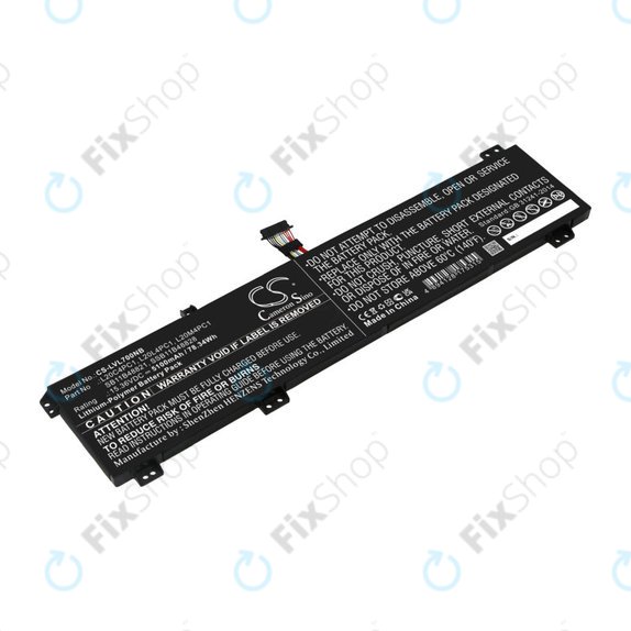 Bateria do Lenovo Legion 5, 5 Pro, 7, 7i, R7000p, 5100mAh, Li-Pol, 15.36V, L20C4PC1, HQ