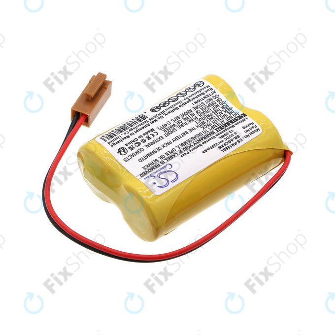 Bateria do Beta iSV Amplifier, 2200mAh, Li-MnO2, 6V, BR-AGCF2W, HQ