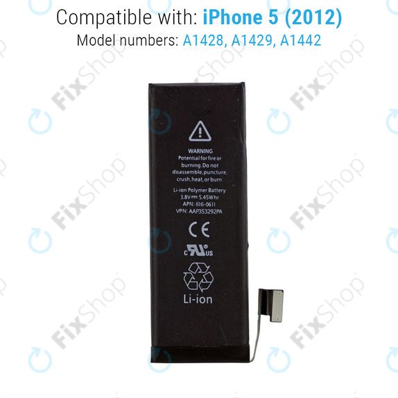 Bateria dla iPhone 5, 1440mAh