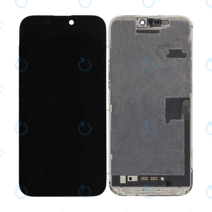 Wyświetlacz In-Cell FHD dla iPhone 16 Pro Max, Ekran dotykowy z ramką, FixPremium